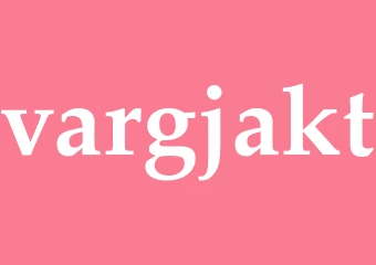 Synonym vargjakt