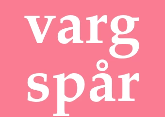 Synonym vargspår