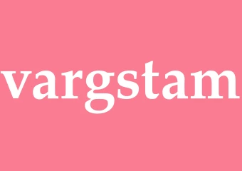 Synonym vargstam