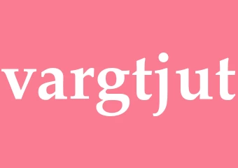 Synonym vargtjut