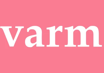 Synonym varm