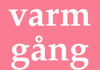 Synonym varmgång