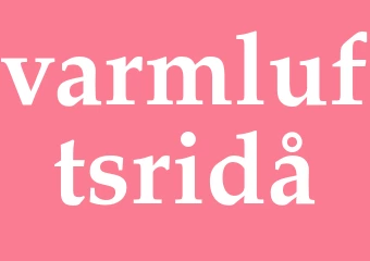 Synonym varmluftsridå