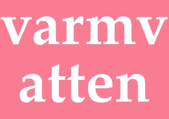 Synonym varmvatten