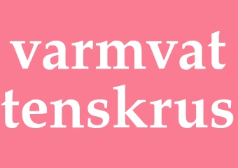 Synonym varmvattenskrus