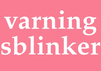 Synonym varningsblinker