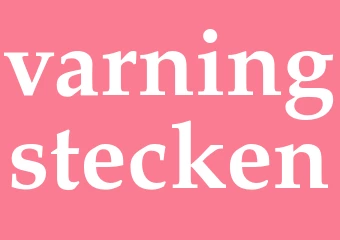 Synonym varningstecken