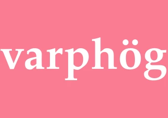 Synonym varphög