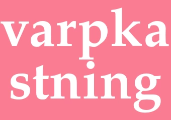 Synonym varpkastning