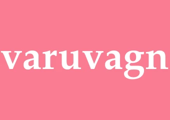 Synonym varuvagn