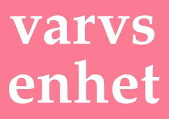 Synonym varvsenhet