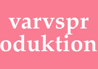 Synonym varvsproduktion