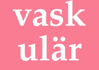 Synonym vaskulär