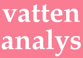 Synonym vattenanalys