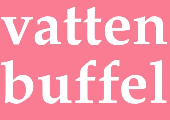 Synonym vattenbuffel
