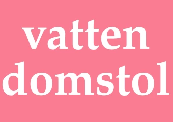 Synonym vattendomstol