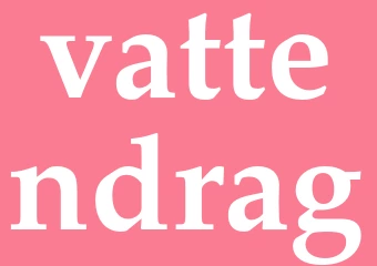 Synonym vattendrag