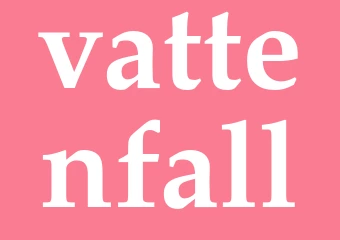 Synonym vattenfall