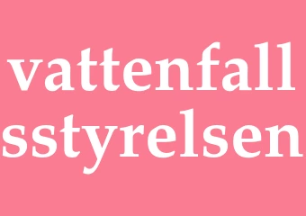 Synonym vattenfallsstyrelsen