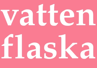 Synonym vattenflaska