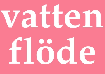 Synonym vattenflöde