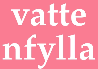 Synonym vattenfylla