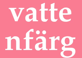 Synonym vattenfärg