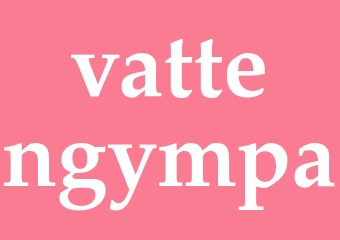 Synonym vattengympa