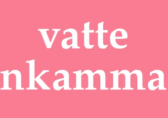 Synonym vattenkamma
