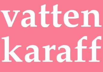Synonym vattenkaraff