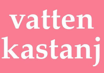 Synonym vattenkastanj
