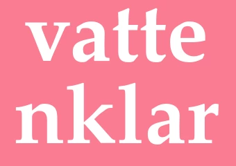 Synonym vattenklar