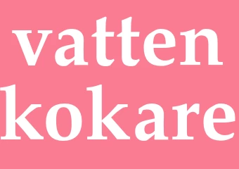 Synonym vattenkokare