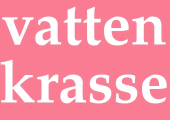 Synonym vattenkrasse
