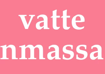 Synonym vattenmassa