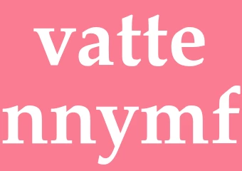 Synonym vattennymf