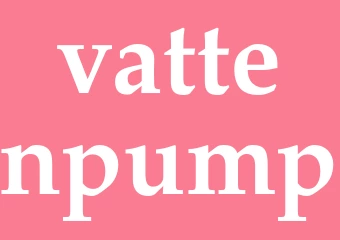 Synonym vattenpump