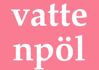 Synonym vattenpöl