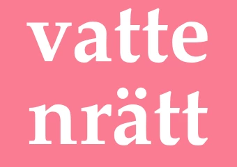 Synonym vattenrätt
