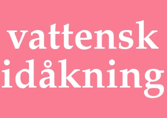 Synonym vattenskidåkning