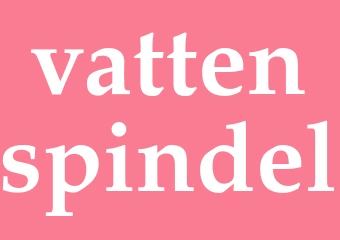 Synonym vattenspindel