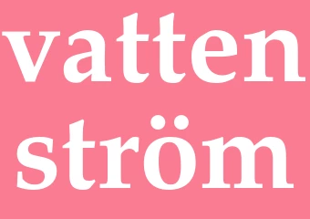 Synonym vattenström