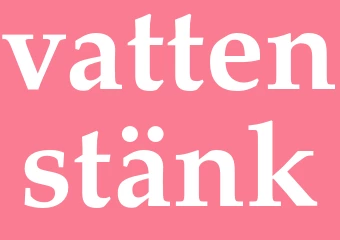 Synonym vattenstänk