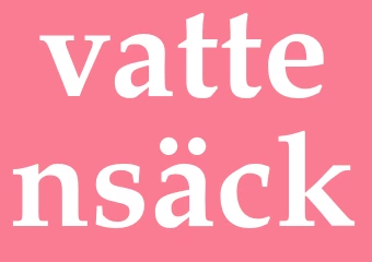 Synonym vattensäck