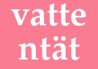 Synonym vattentät