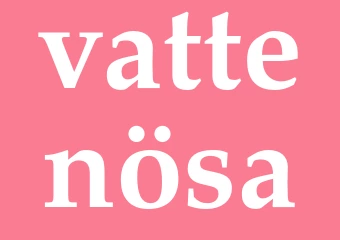 Synonym vattenösa