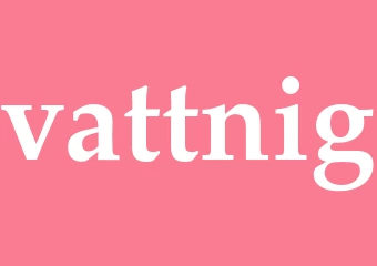 Synonym vattnig
