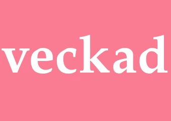 Synonym veckad