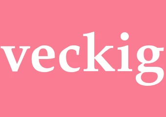 Synonym veckig