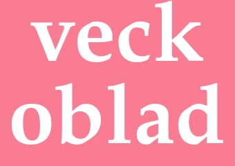 Synonym veckoblad